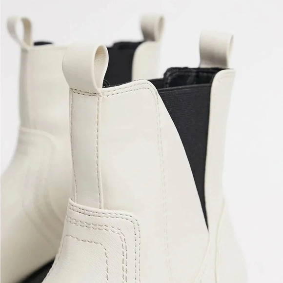 RAID | Brazen Chunky Sole Faux Leather Chelsea Biker Boots / Booties Siz… - Picture 7 of 7